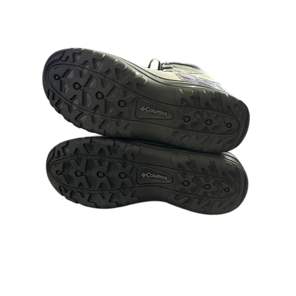 Columbia Women's Ice Maiden II Omni Grip Snow Boots - Size‎ 11 Charcoal/Blue